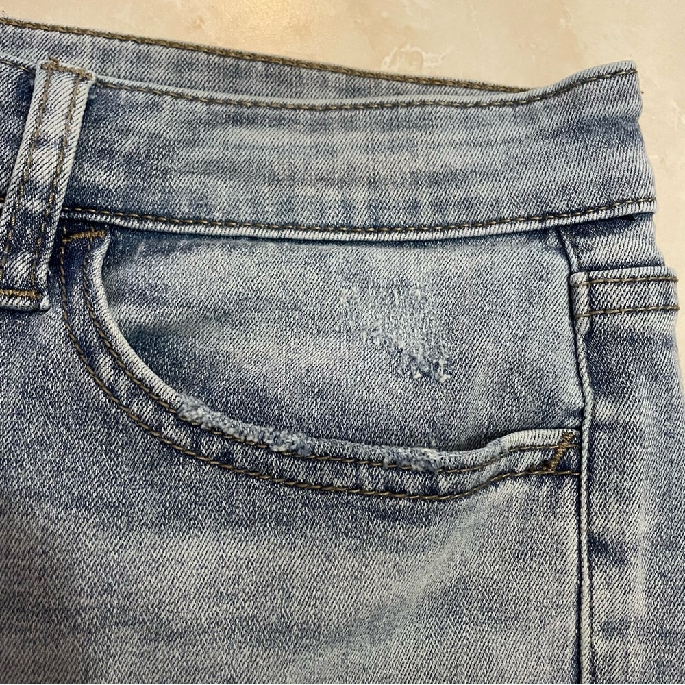 Joe’s Light Blue Skinny Jeans- Minor Distressed - Picture 10 of 16